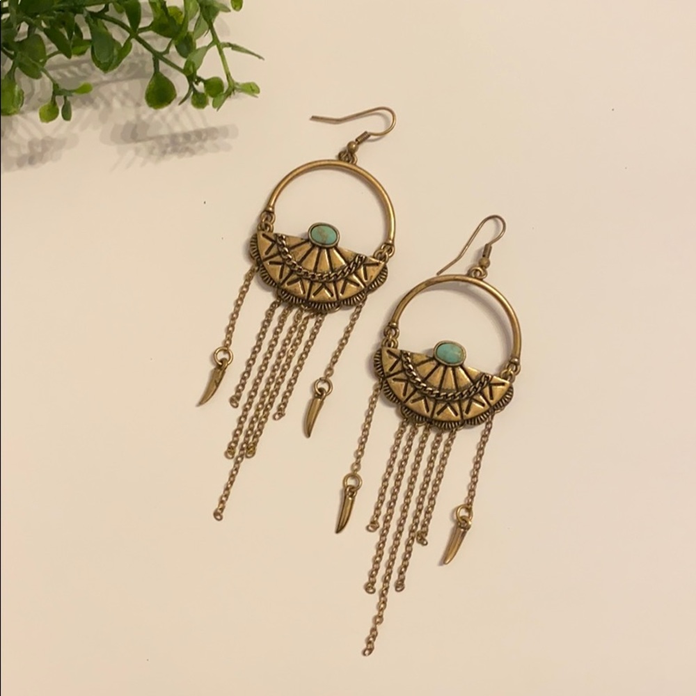 Turquoise earrings
